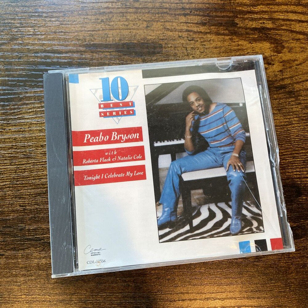 Peabo Bryson  ‎ Tonight I Celebrate My Love  CD